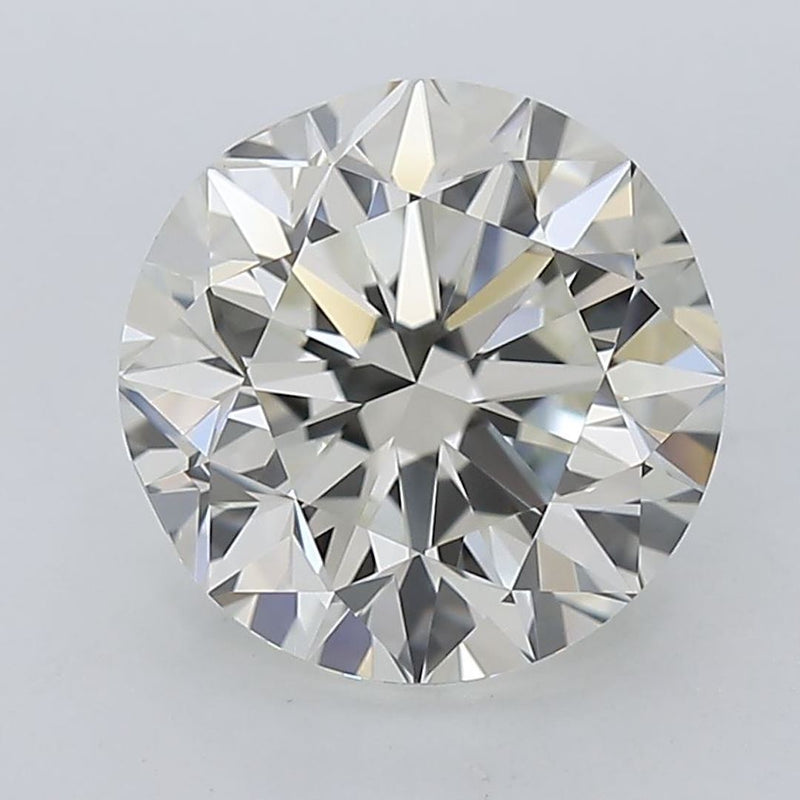 GIA certified 2,00 carats round brilliant cut loose diamond of VVS2 clarity of I color