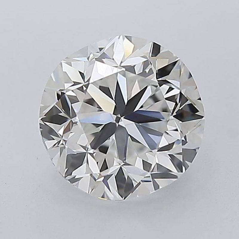 Diamante suelto redondo de talla brillante de claridad VVS2 de 1 ct con certificación GIA de color E