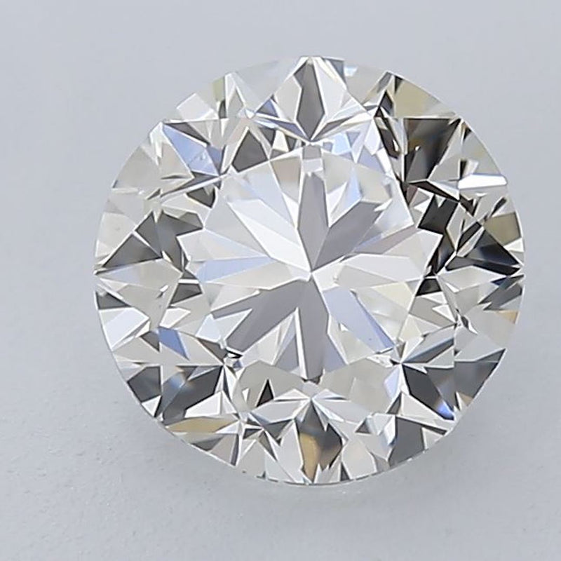 Diamante suelto redondo de talla brillante de claridad VVS2 de 1 ct con certificación GIA de color G
