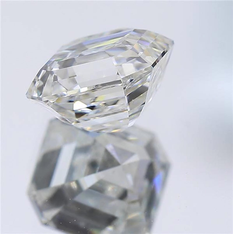Diamante suelto de color G con talla Ascher y claridad S1 de 3,01 ct con certificación GIA