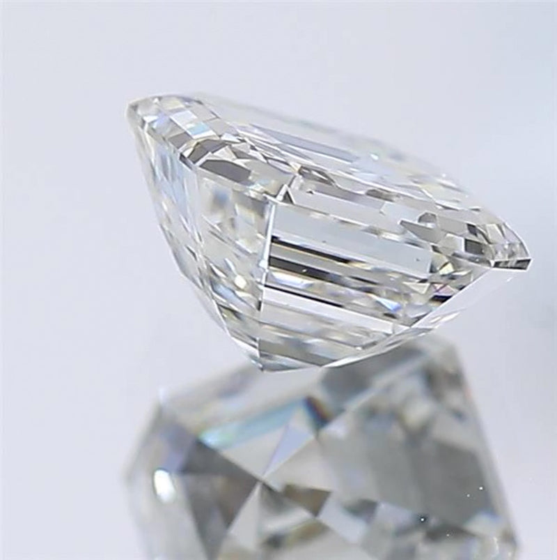 GIA certified 1ct VS1 clarity Ascher cut loose diamond of F color