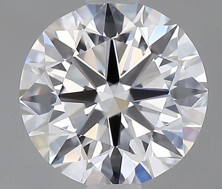Diamante suelto redondo de talla brillante de color D con claridad VVS2 de 1 quilate certificado por GIA