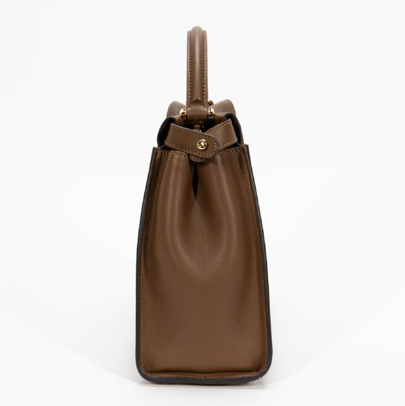 Brown Fendi Peekaboo Iconic medium size