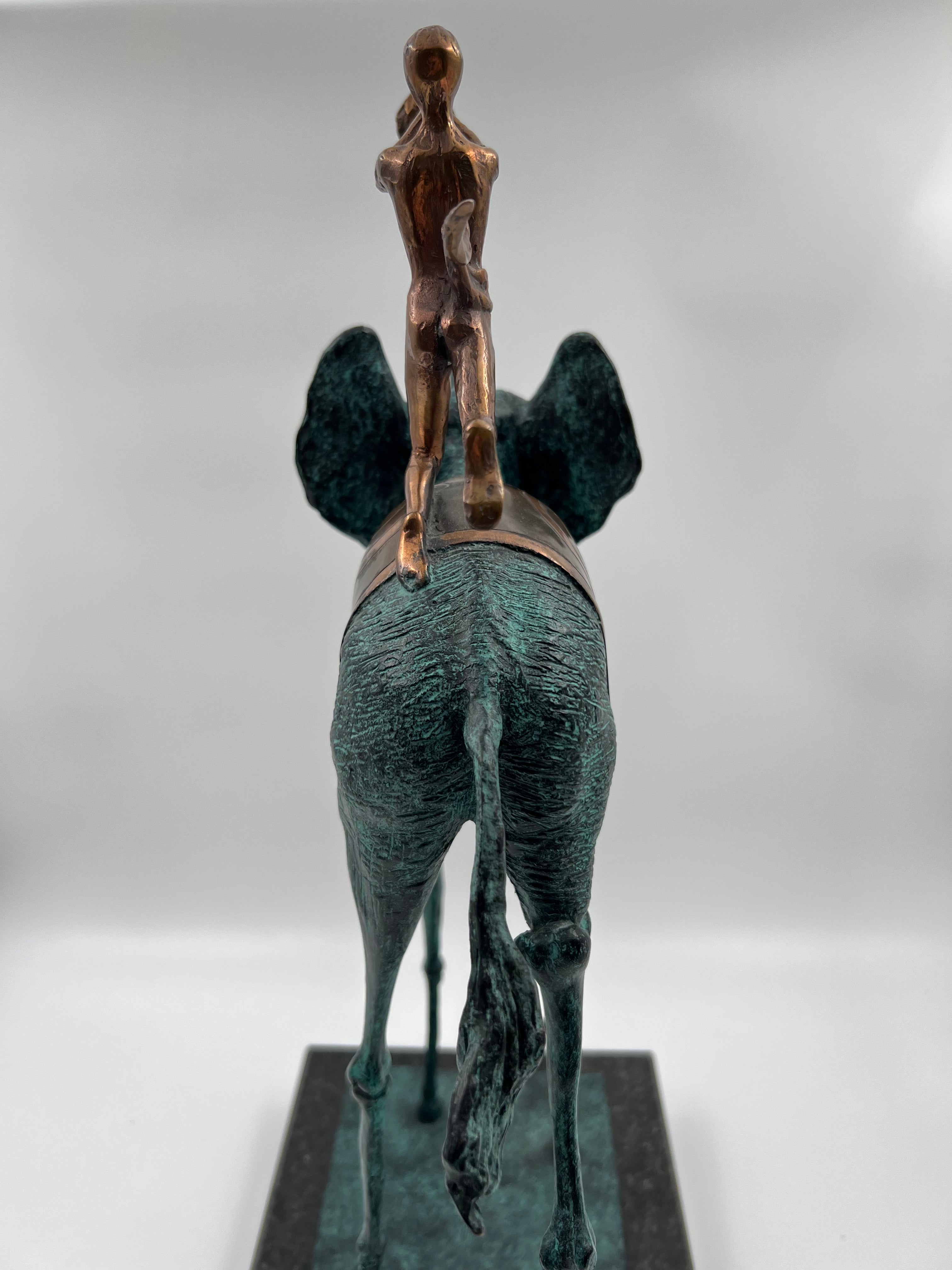 Escultura de Salvador Dalí de edición limitada "Elefante triunfante" 305 de una edición de 350 