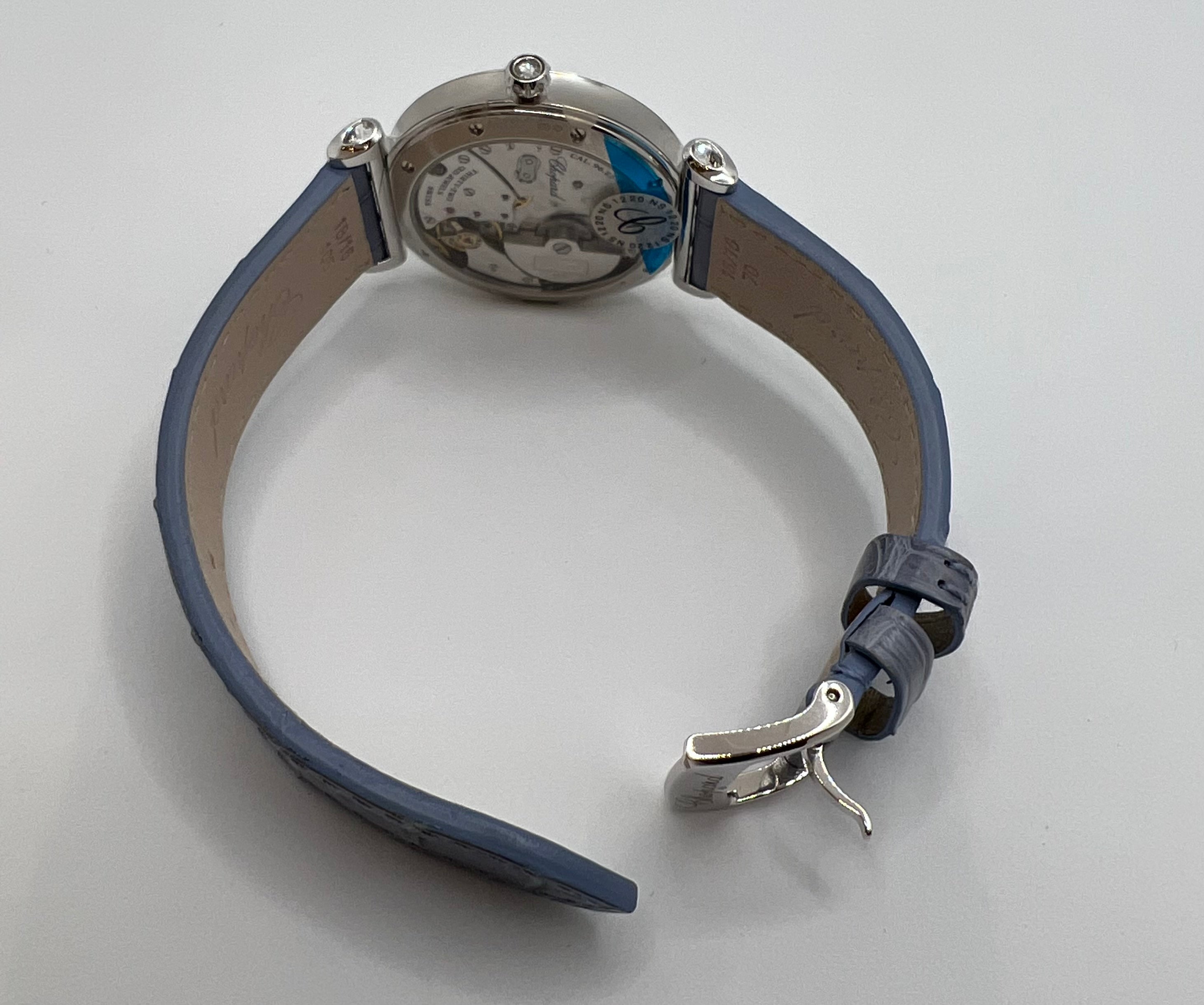 JUEGO COMPLETO RELOJ CHOPARD IMPERIALE AUTOMÁTICO CON FASE LUNAR PARA MUJER 36 MM