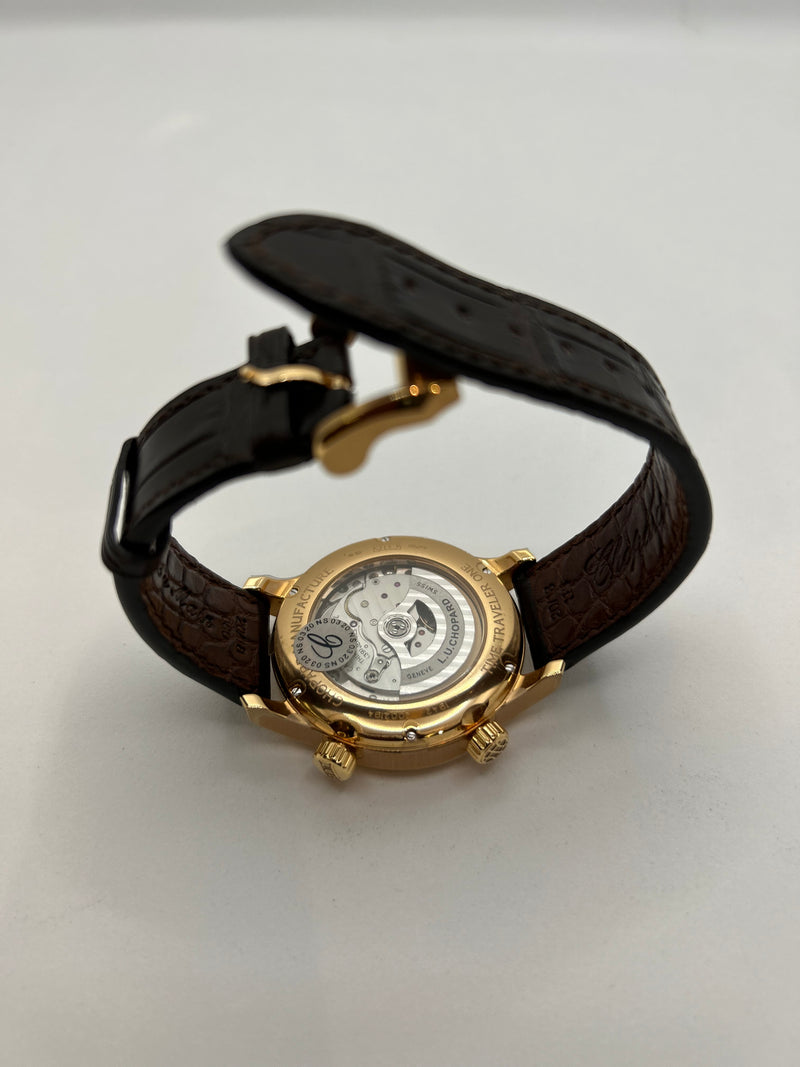 全套蕭邦 LUC 複雜功能時間旅行者 ONE 42 毫米腕錶