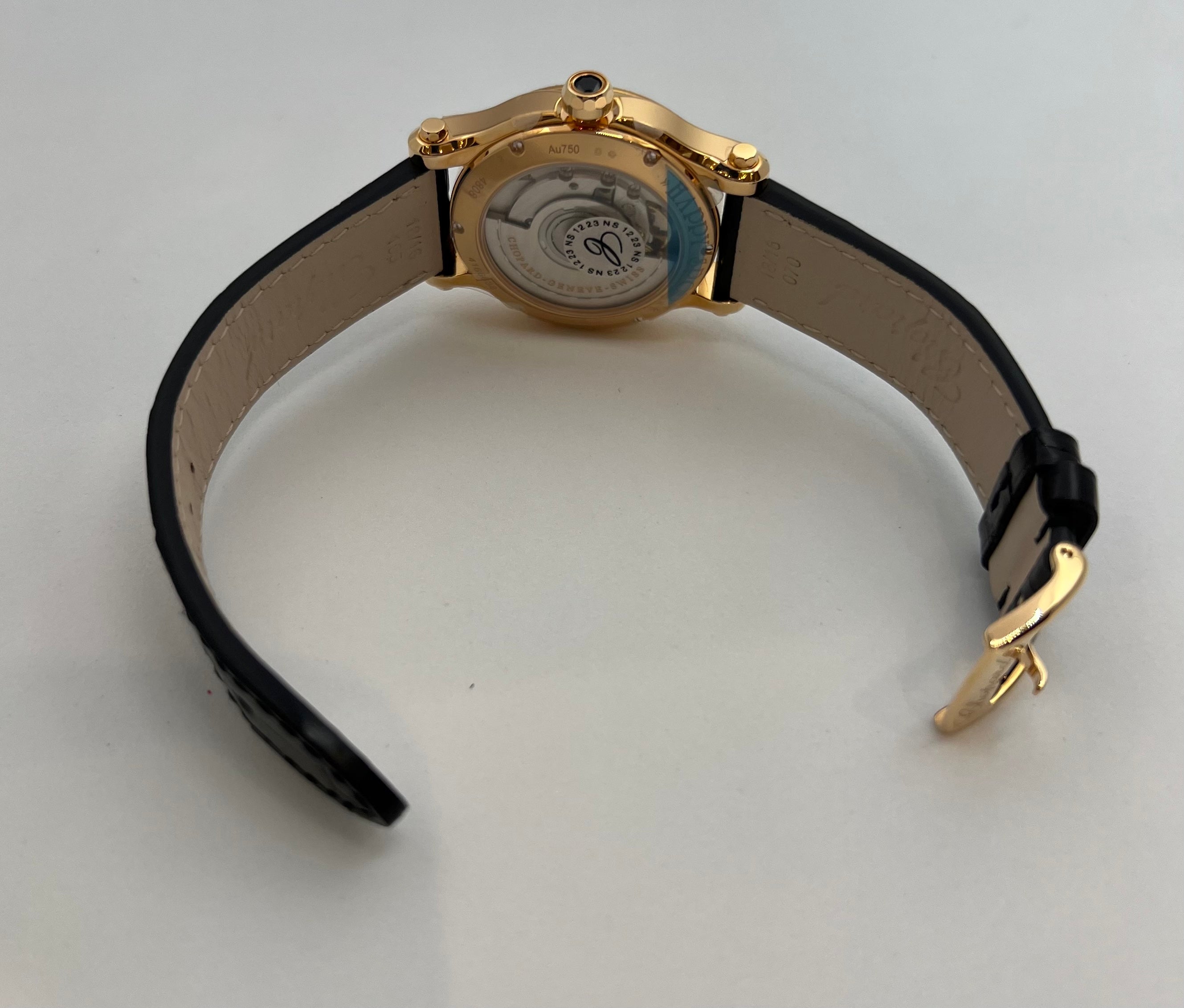 JUEGO COMPLETO RELOJ AUTOMÁTICO CHOPARD HAPPY SPORT PARA MUJER 36 MM