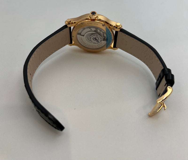 FULL SET LADIES CHOPARD HAPPY SPORT AUTOMATIC WATCH 36 MM