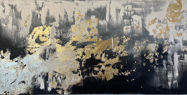 Painting by Sandra Japiņa "Warming", 2021